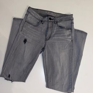 American Eagle Super Skinny Jeans | Gray | size 6